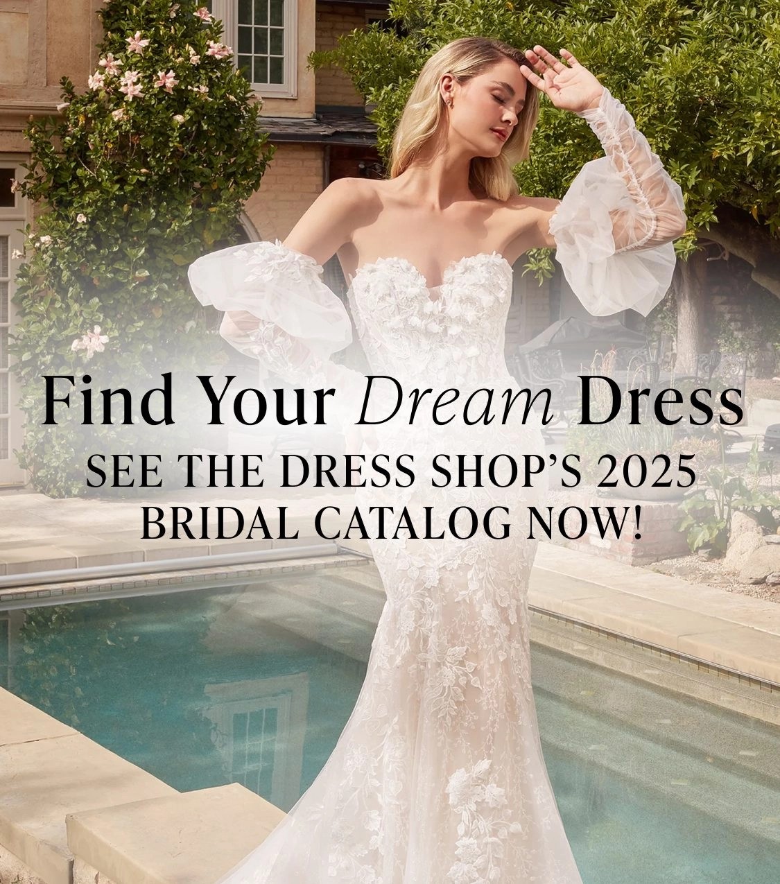 Find Your Dream Dress Mobile Banner